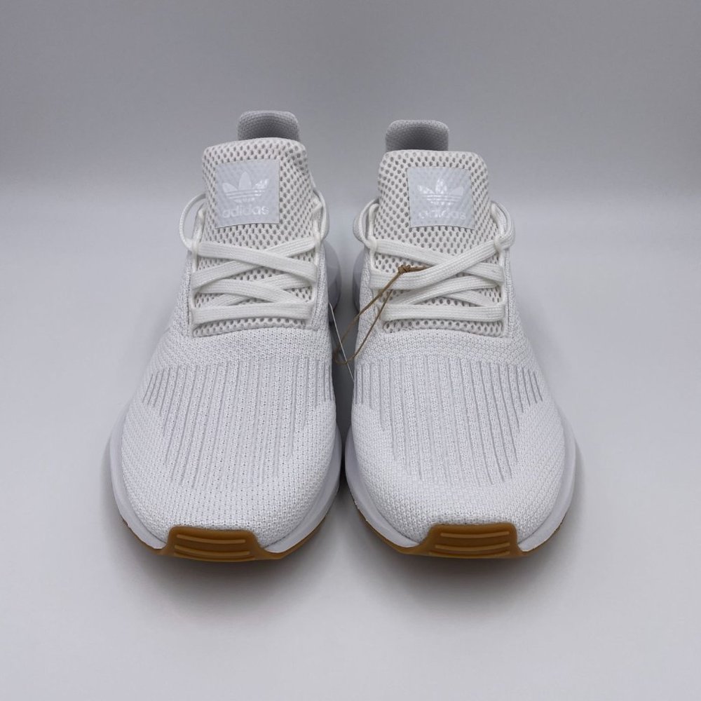 adidas Swift Run White / Gum Womens Shoes - Picture 3 of 8